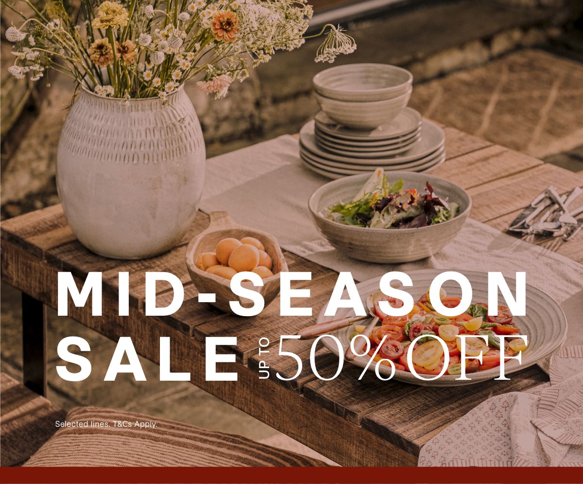 Mid-Season Sale Up to 50% Off