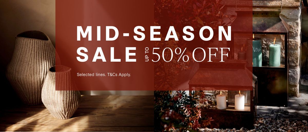 Mid-Season Sale Up to 50% Off
