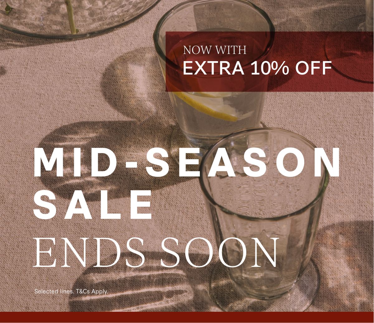 Mid-Season Sale Up to 50% Off Ends Soon
