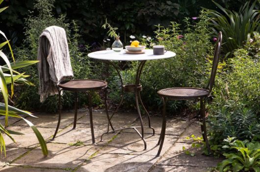 Parwaha Marble Bistro Table