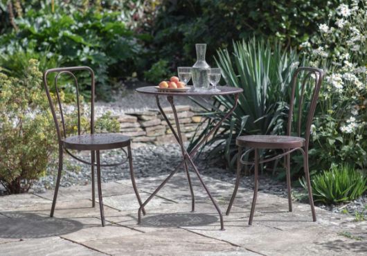 Jeavika Iron Outdoor Table