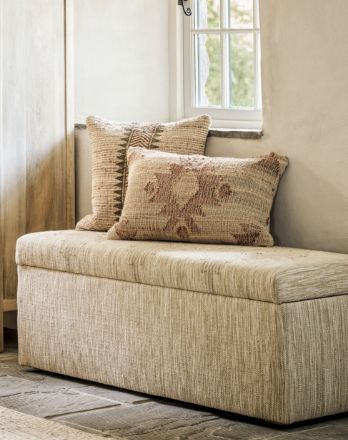 Aranya Cotton & Jute Storage Bench