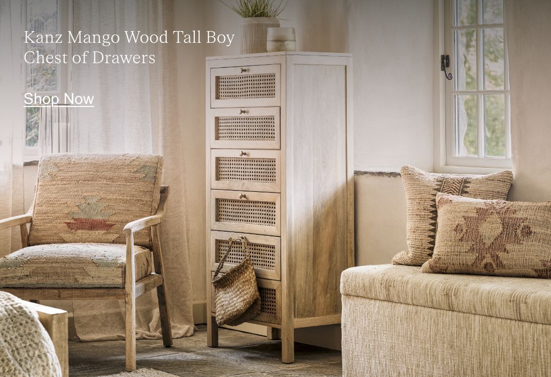 Kanz Mango Wood Tall Boy