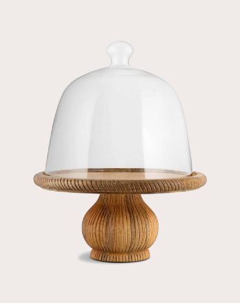 Vivan Glass Cake Dome Stand