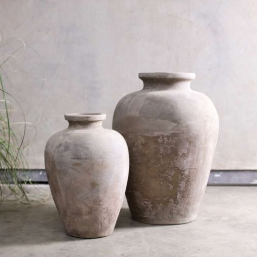 Affiti Clay Tapered Pot