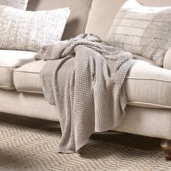 Nahan Moss Stitch Throw