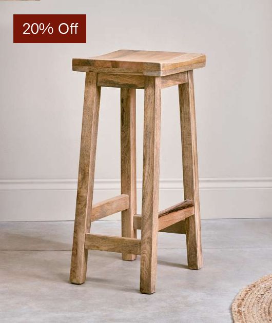 Ambi Wooden Stool