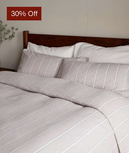 Mora Hemp & Cotton Duvet Set