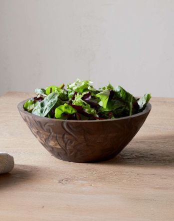 Nyati Wooden Serving Bowl