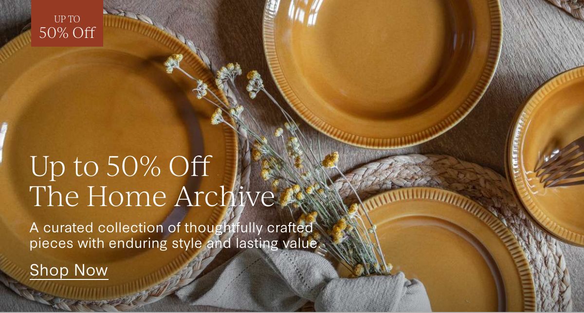 Up to 50% Off Home Archive