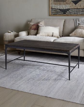 Sita Reclaimed Wood & Iron Coffee Table