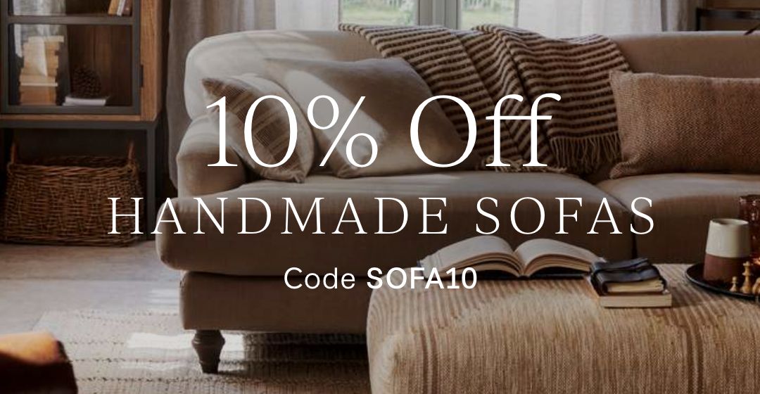 10% Off Handmade Sofas