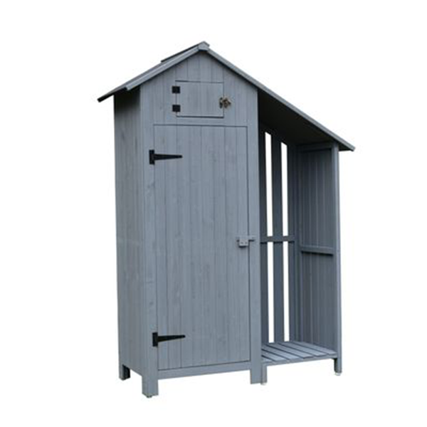 Outdoor Werkzeug-/ Holzregal, ca.131 x 54,3 x 180 cm