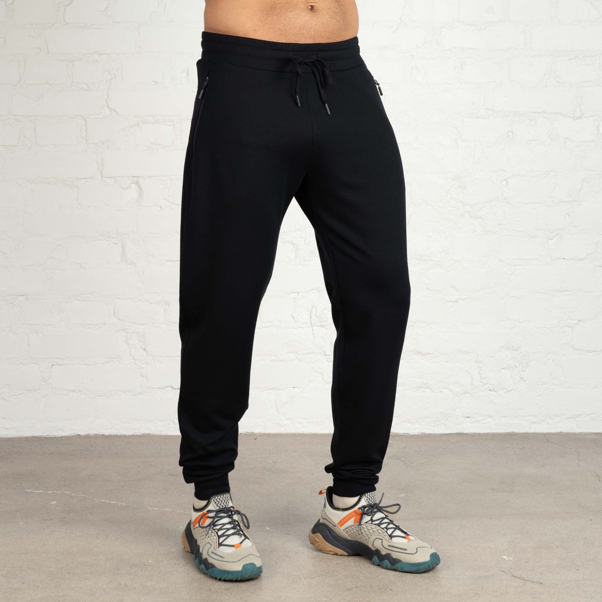 Image of Finley merinofleece housut M - musta