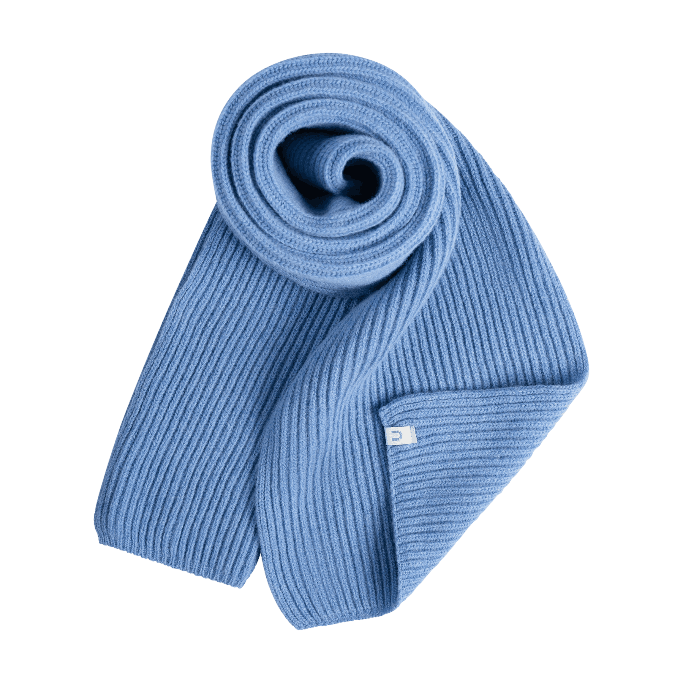 Image of Pyry merino kaulaliina - taivaansininen