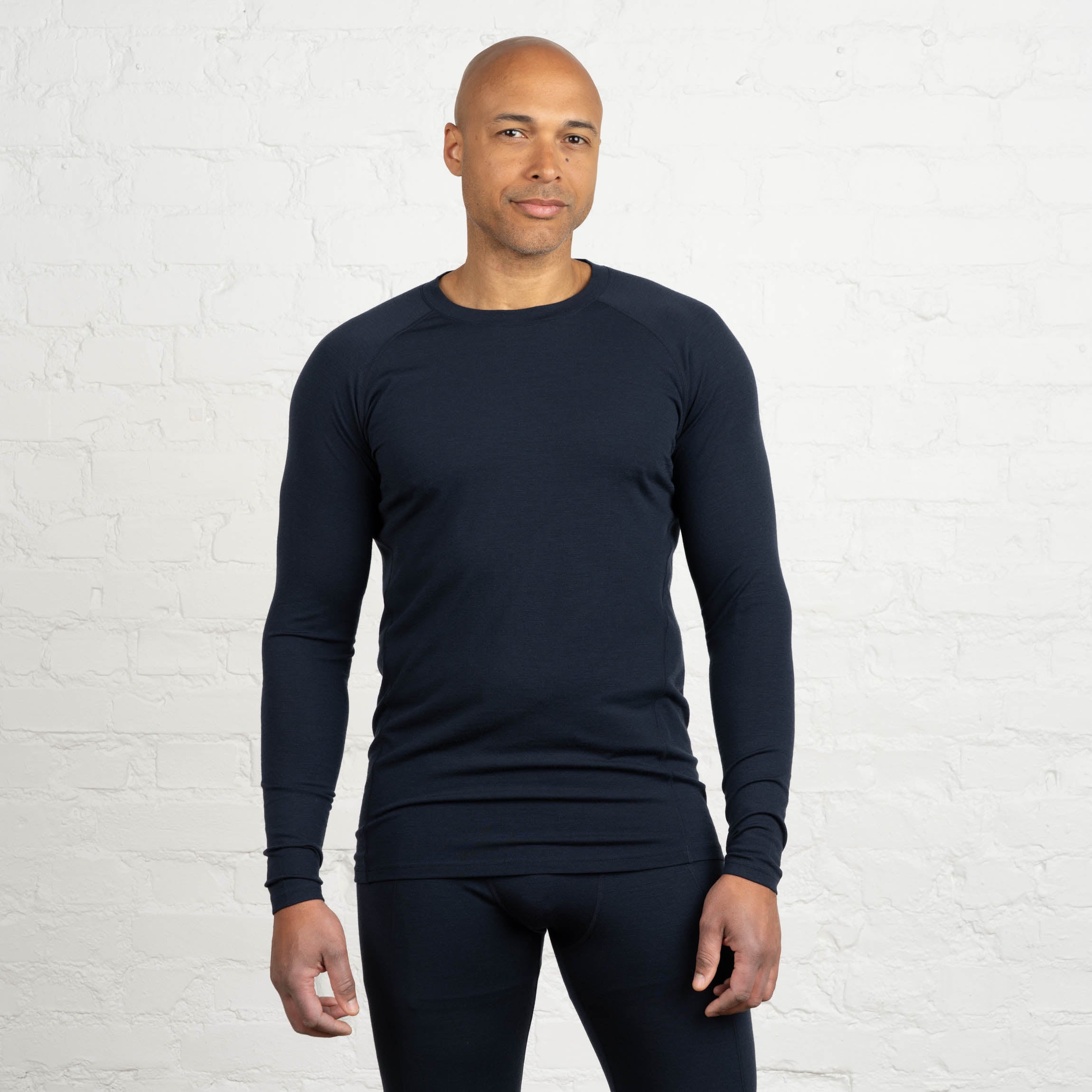 Image of Motion 150 aluskerroksen merinopaita M - indigonsininen