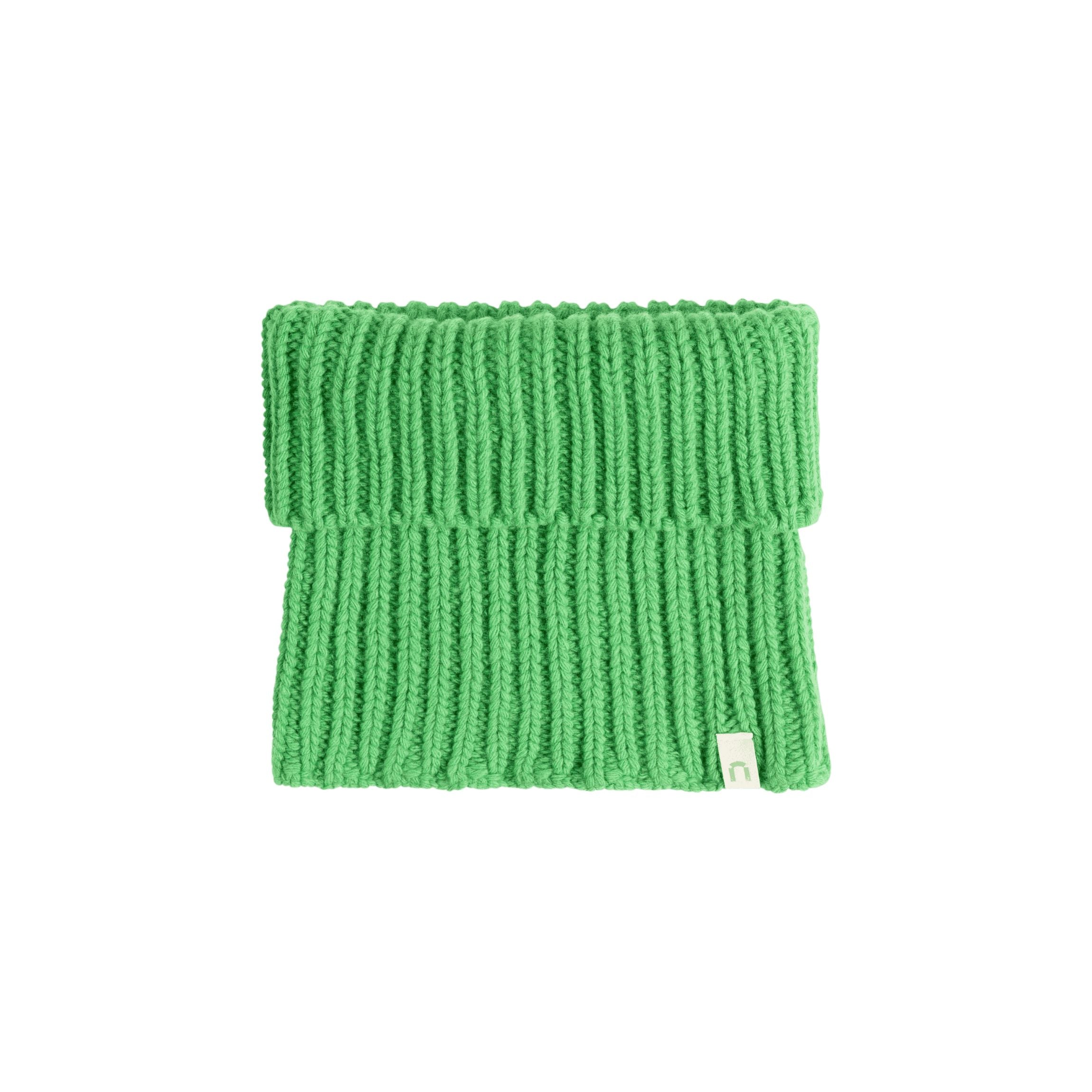 Image of Polku merino tuubihuivi - omenanvihreä