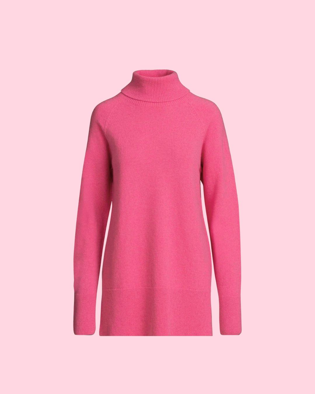 North Outdoor Tunturi merinoneule pioninpunainen