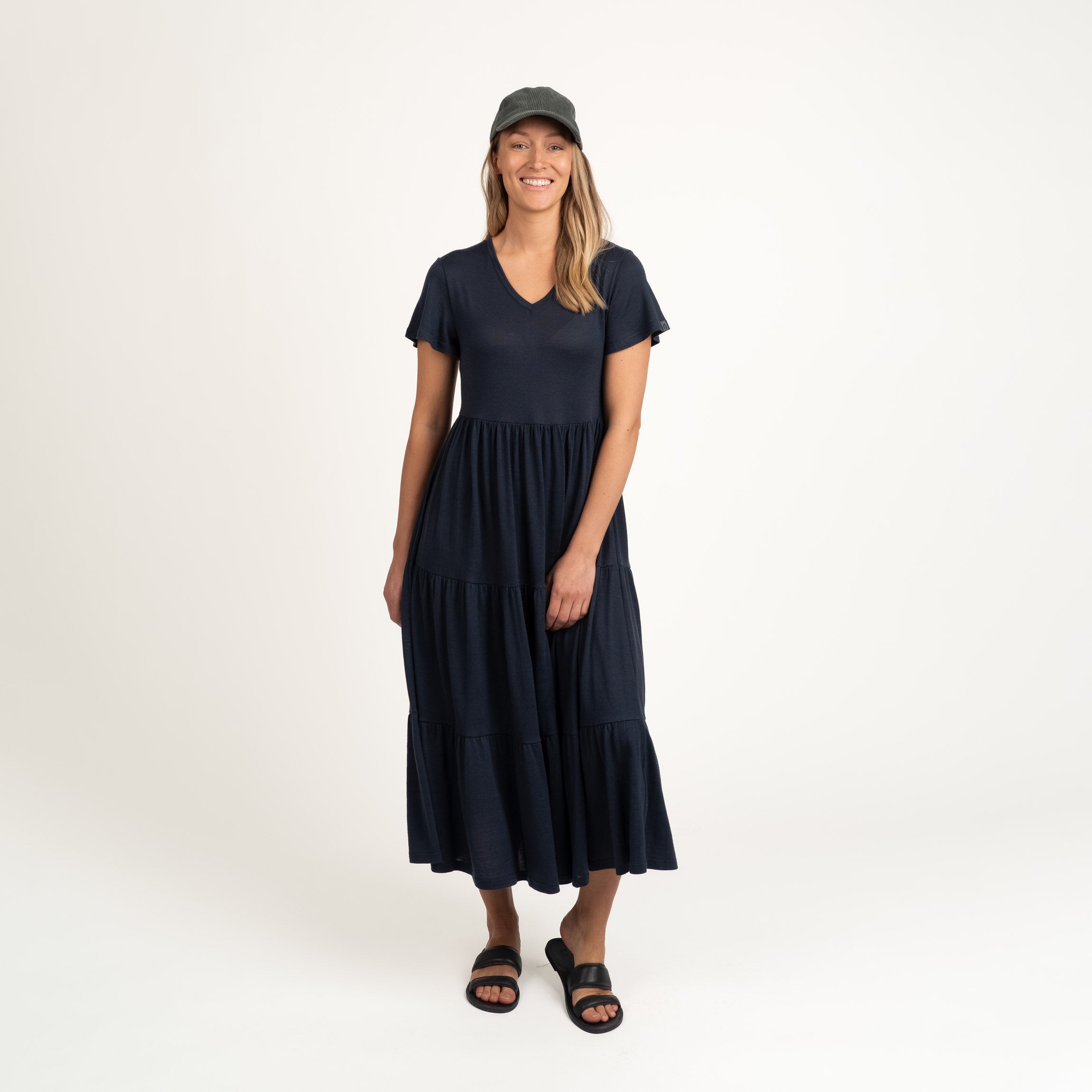 Image of Lily merinomekko W - indigonsininen