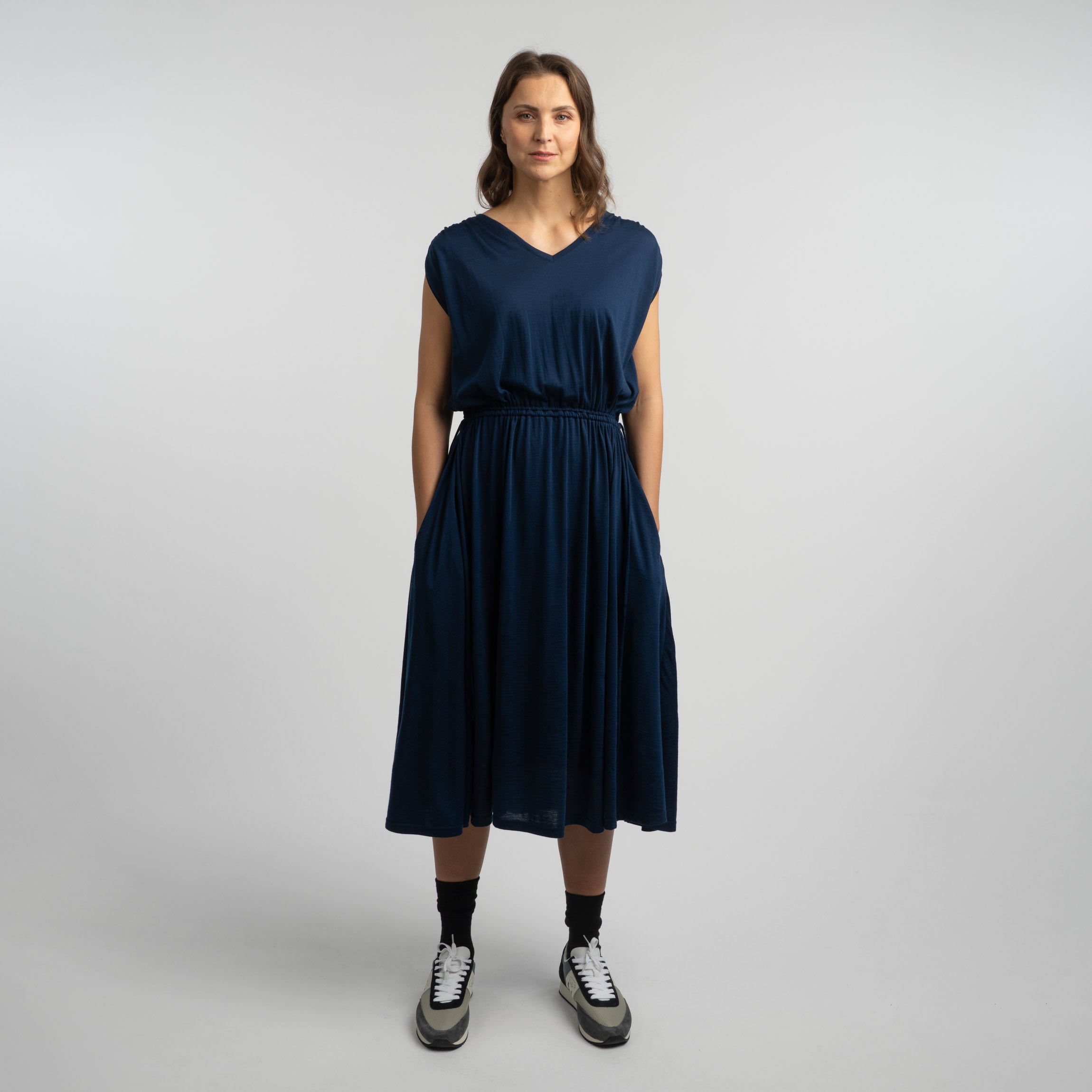 Image of Iris merinomekko W - tumma mustikka