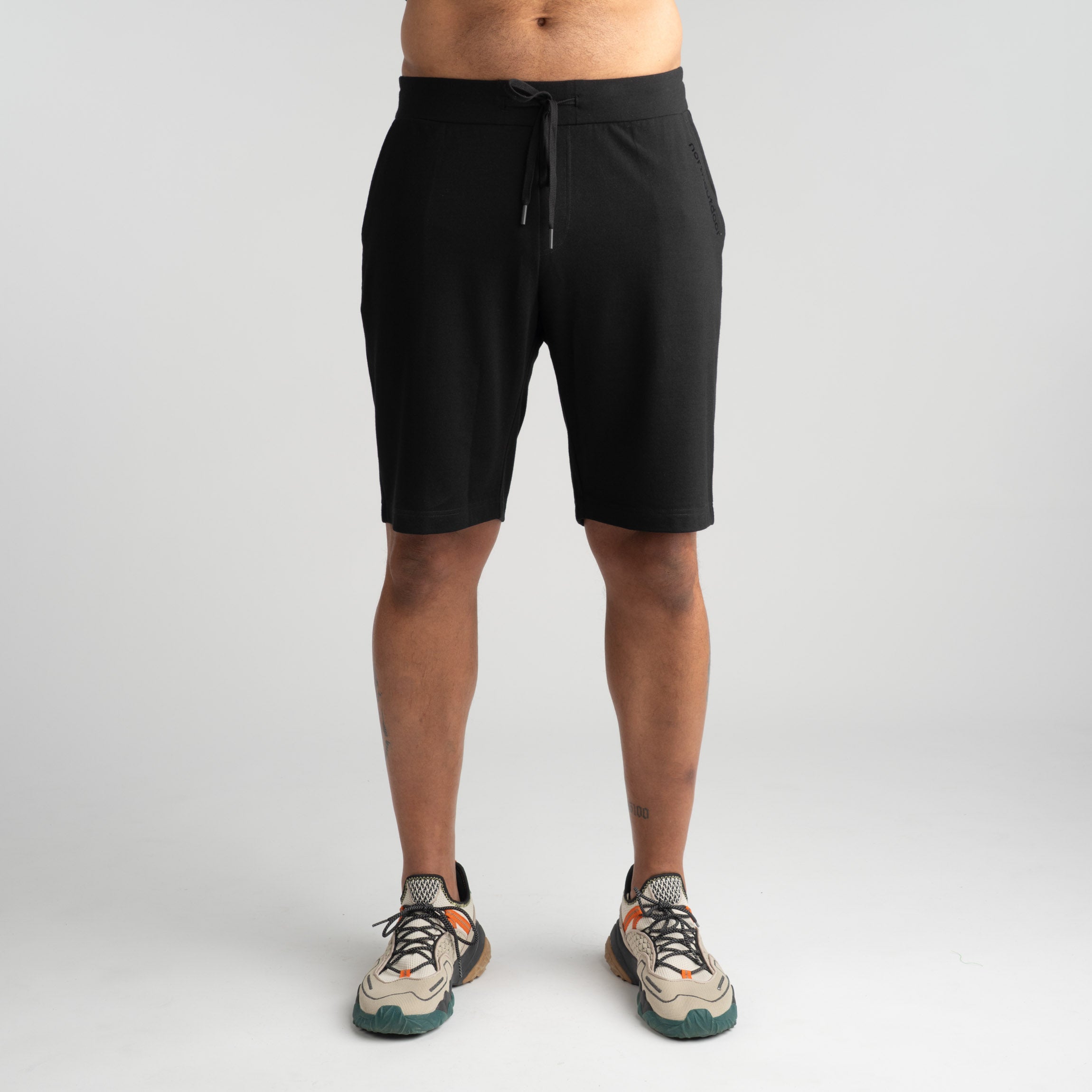 Image of Elias merinoshortsit M - musta