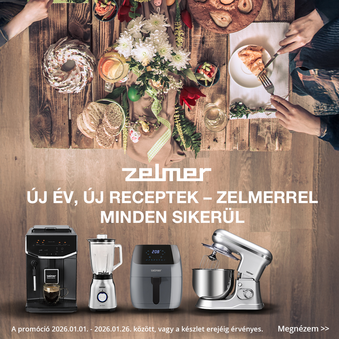 Új év, új receptek – Zelmerrel minden sikerül