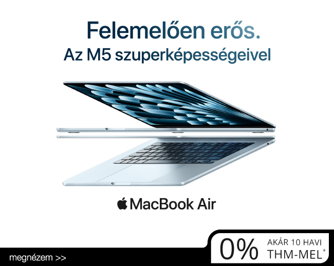 MacBook Air M5 – felemelő teljesítmény