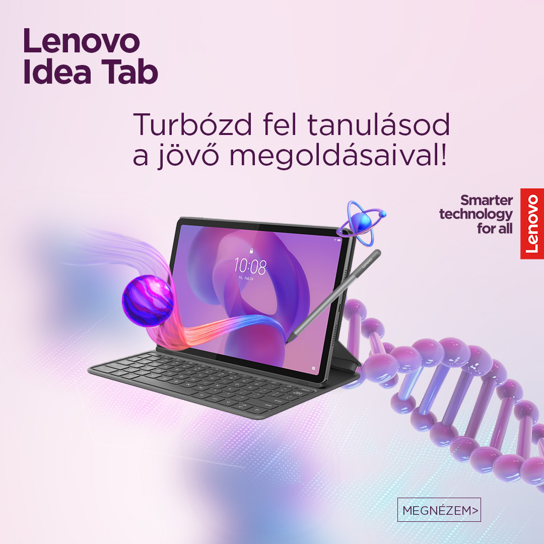  Tanulj okosabban a Lenovo Idea Tab segítségével.