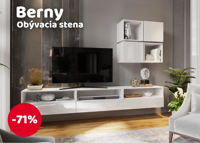 berny obyvacia stena