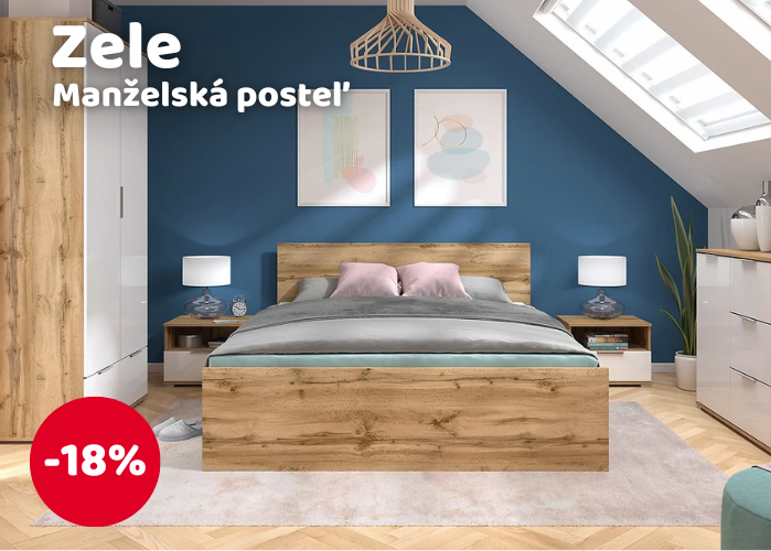 manzelska postel zele