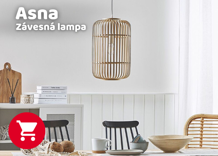 asna zavesna lampa