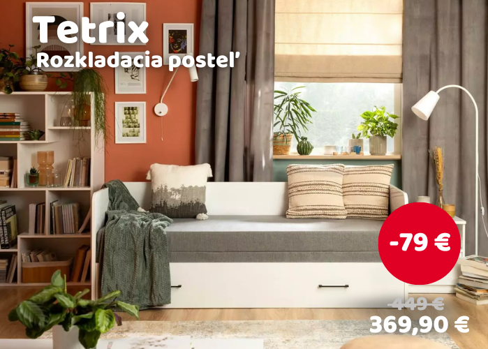 tetrix rozkladacia postel