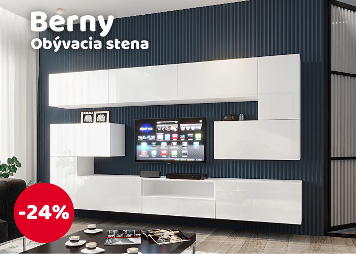 berny obyvacia stena