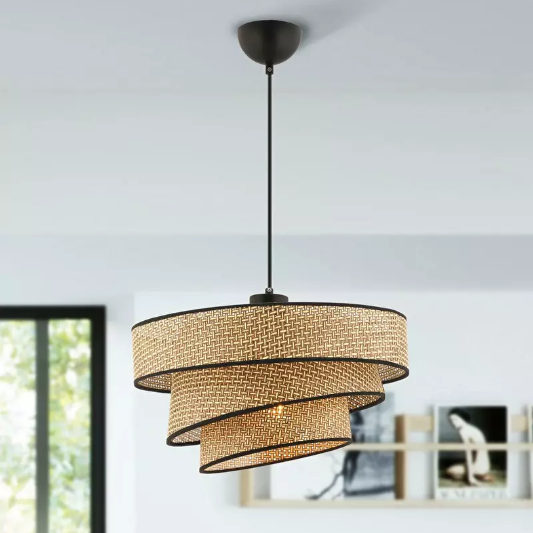 Stolová lampa Amorotto 1 (béžová + prírodná)