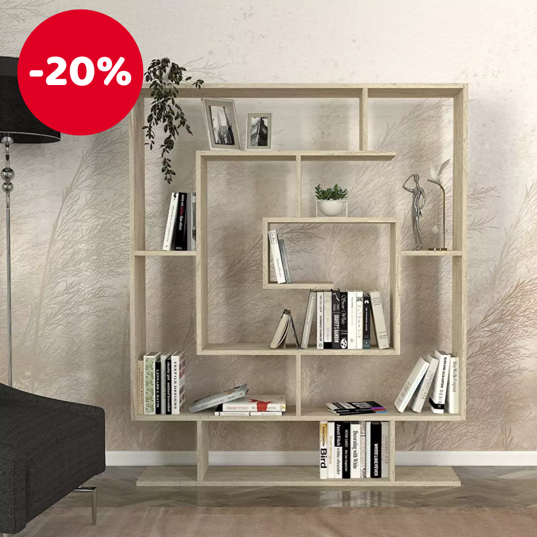 Regál Sarmas (travertín)