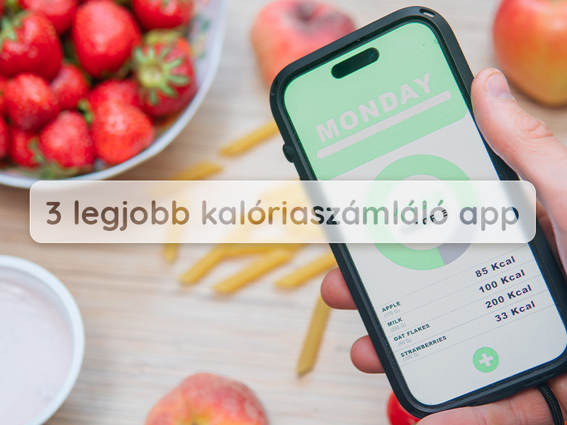 A 3 legjobb kalóriaszámláló app