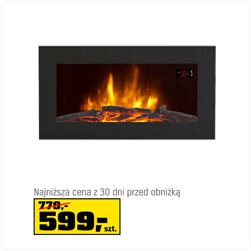 Kominek elektryczny wiszący Adele 