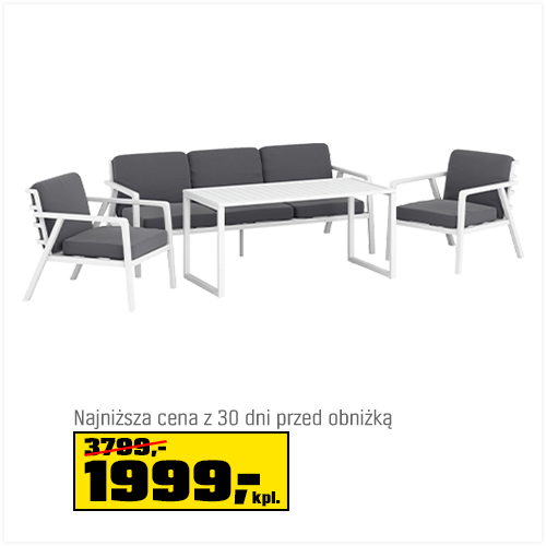 Komplet mebli wypoczynkowych TAMWORTH