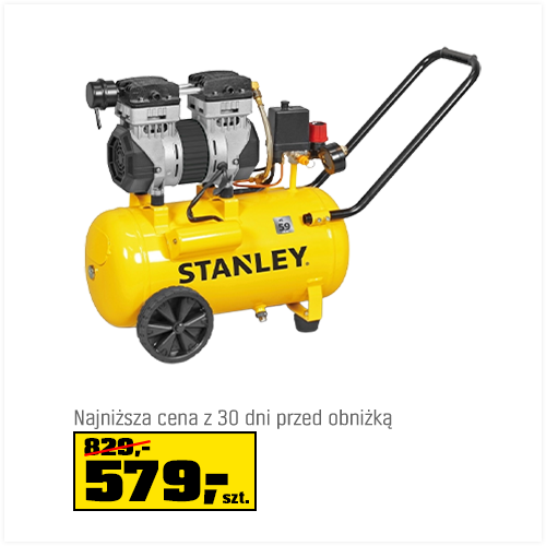 Stanley Kompresor bezolejowy