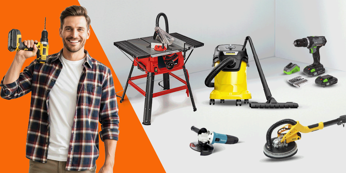 Wydaj 500 zł na zakup elektronarzędzi i maszyn do remontu i zgarnij 100 zł!