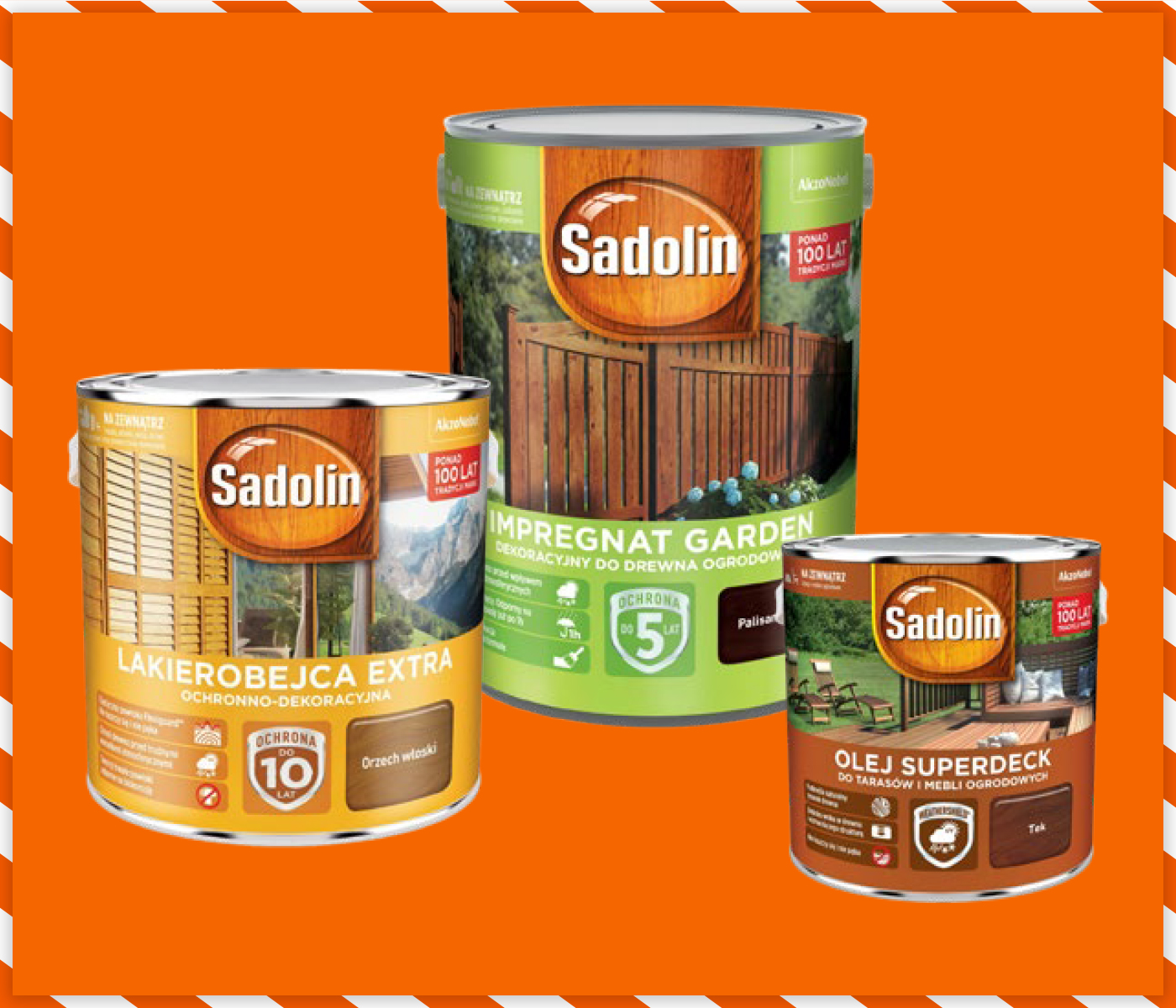 Zobacz produkty marki Sadolin