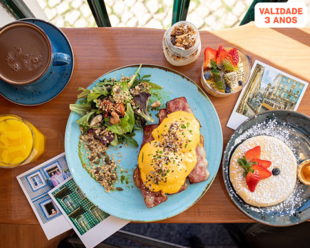Seventh Brunch | O Melhor Brunch à Escolha c/ Bebida Incluída! Av. Liberdade, Cascais, Chiado ou Porto