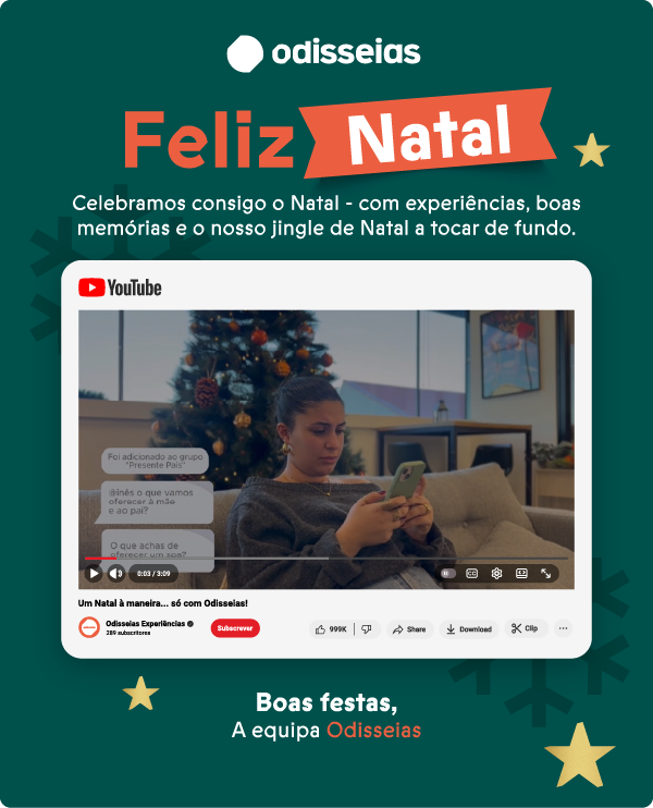 Um Natal à maneira.... só com Odisseias! - Ver video