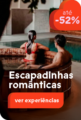 Escapadinhas Românticas | Até -52%