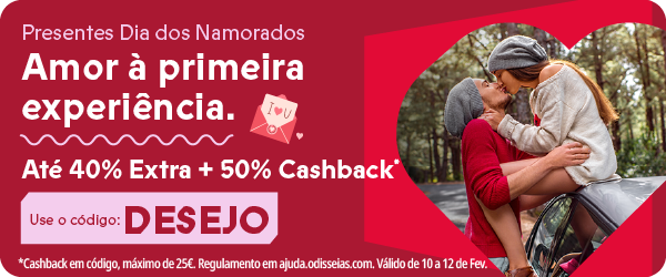 Até -40% extra e 50% cashback com código DESEJO