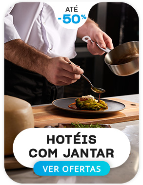 Hotéis com Jantar | Até -50%