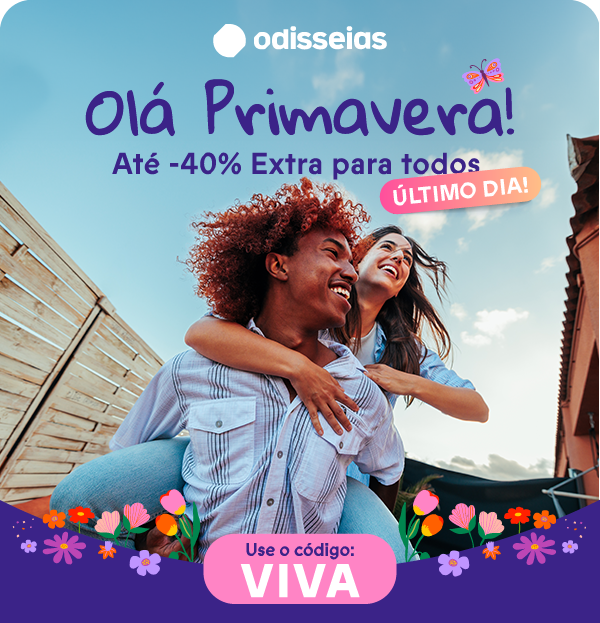 Olá Primavera | Descontos até -40% Extra para todos!