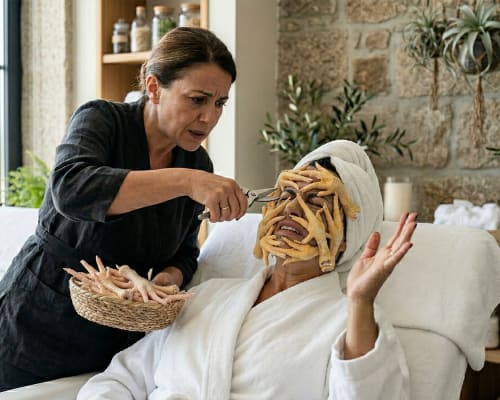 Pés de Galinha Contra Pés de Galinha: Spa Facial | Clínica Rugas