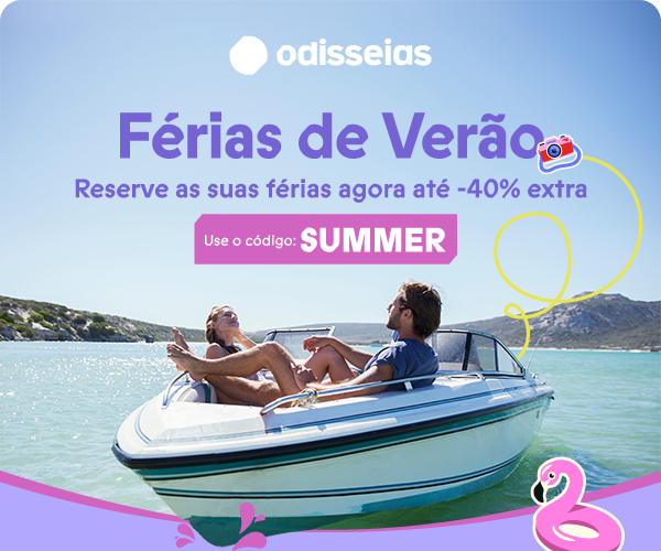 Férias de Verão 2026 | Descontos até -40% Extra 
