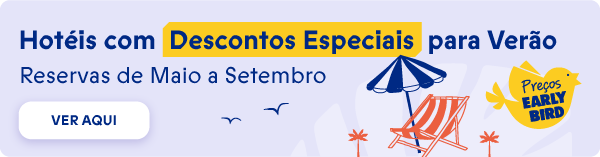 Hotéis com descontos especiais para Verão!